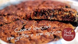 Cookie-Lowcarb-sem-glúten-e-sem-açúcar