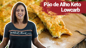 Pão de alho keto low carb